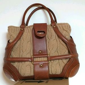 Alexander McQueen handbag camel